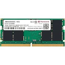 Transcend Memoria RAM SO-DIMM de 16 GB DDR5 4800 MHz, Compatible